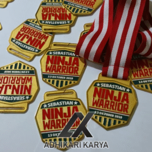 Medali Custom Ninja Warrior Medali Custom Ninja Warrior